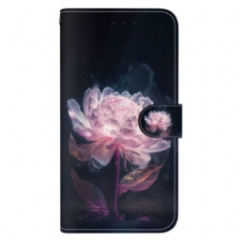 Fodral Oppo Reno 12f 5g Lila Pion Med Rem