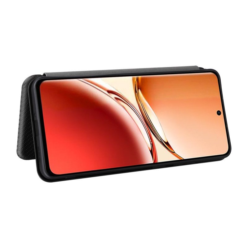 Folio-fodral Oppo Reno 12f 5g Kolfiber