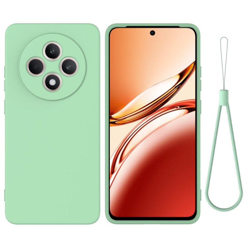 Skal Oppo Reno 12f 5g Flytande Silikonrem