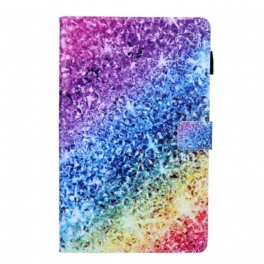 Fodral Samsung Galaxy Tab A8 (2021) Glänsande Paljetter