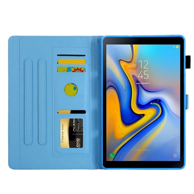 Fodral Samsung Galaxy Tab A8 (2021) Livet Är Kort Tropikerna