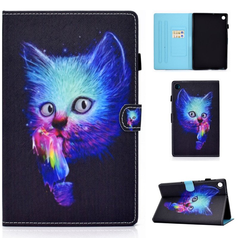 Fodral Samsung Galaxy Tab A8 (2021) Psyko Katt