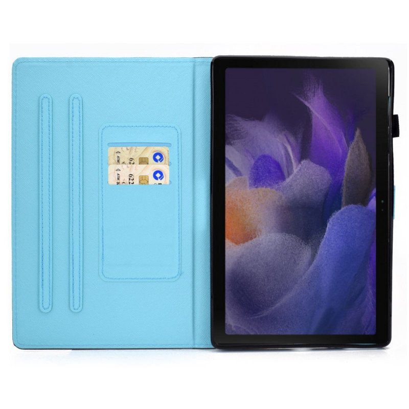 Fodral Samsung Galaxy Tab A8 (2021) Regnbågsfjärilar