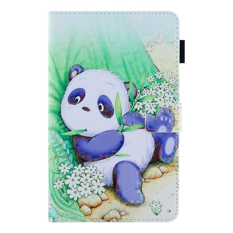 Fodral Samsung Galaxy Tab A8 (2021) Söt Panda