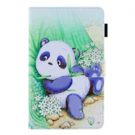 Fodral Samsung Galaxy Tab A8 (2021) Söt Panda