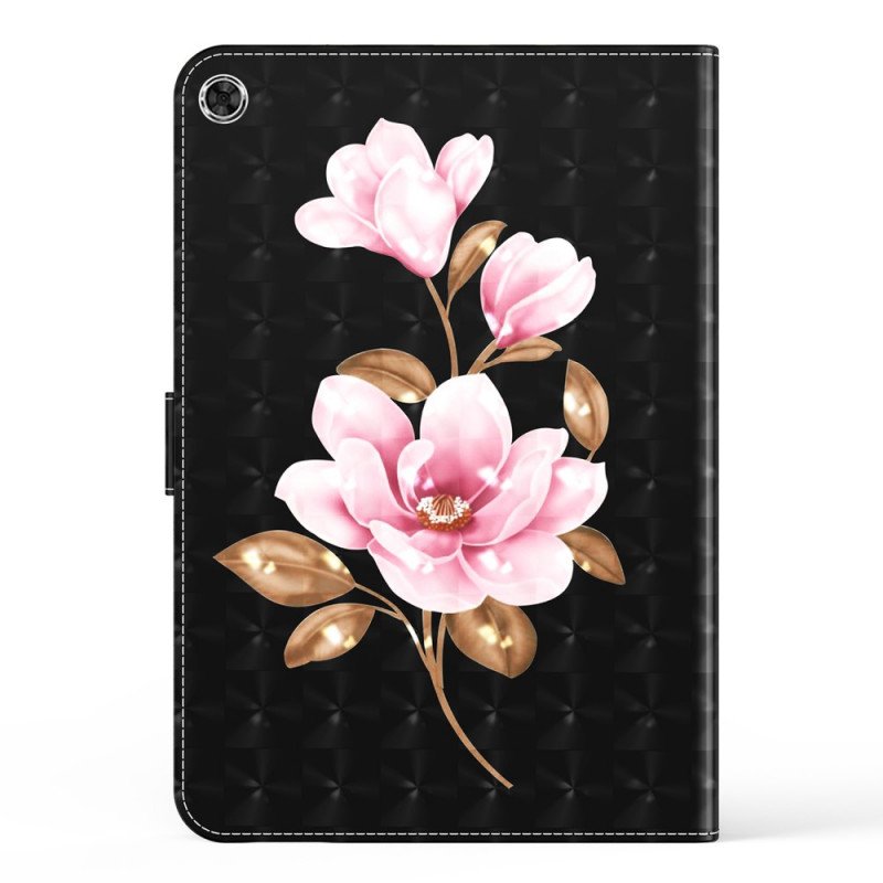 Folio-fodral Samsung Galaxy Tab A8 (2021) Läderimitation Trädblommor