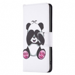 Folio-fodral iPhone 15 Plus Panda