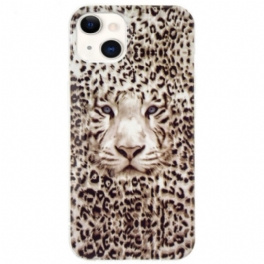 Skal iPhone 15 Plus Fluorescerande Leopard