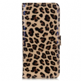 Fodral iPhone 13 Pro Max Vanlig Leopard