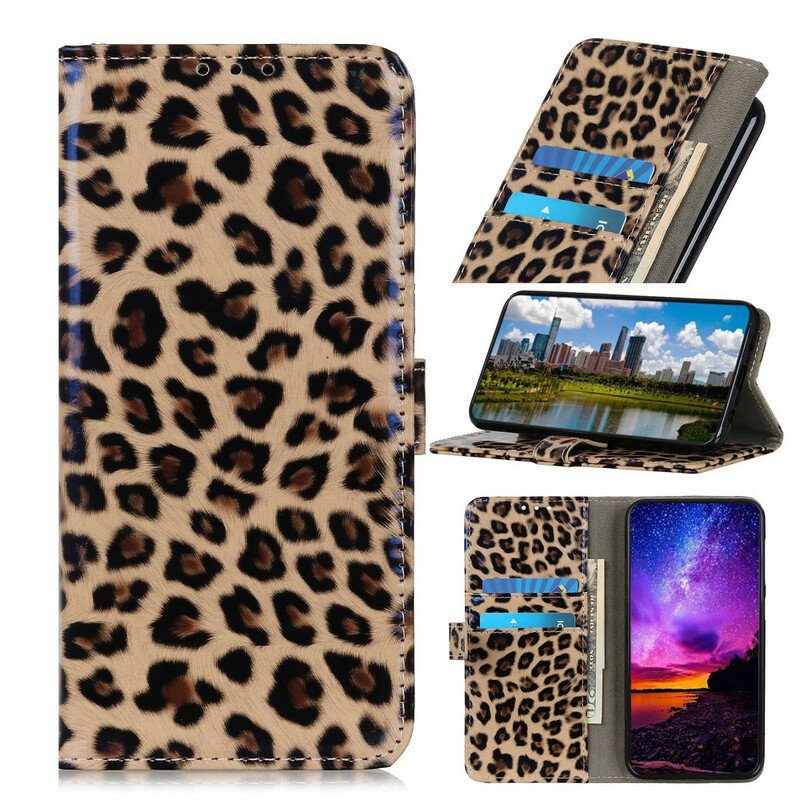 Fodral iPhone 13 Pro Max Vanlig Leopard