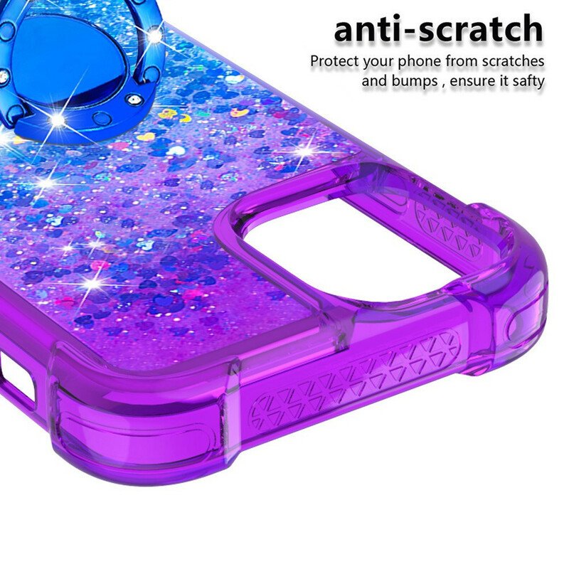 Skal iPhone 13 Pro Max Glitter Ring-bracket