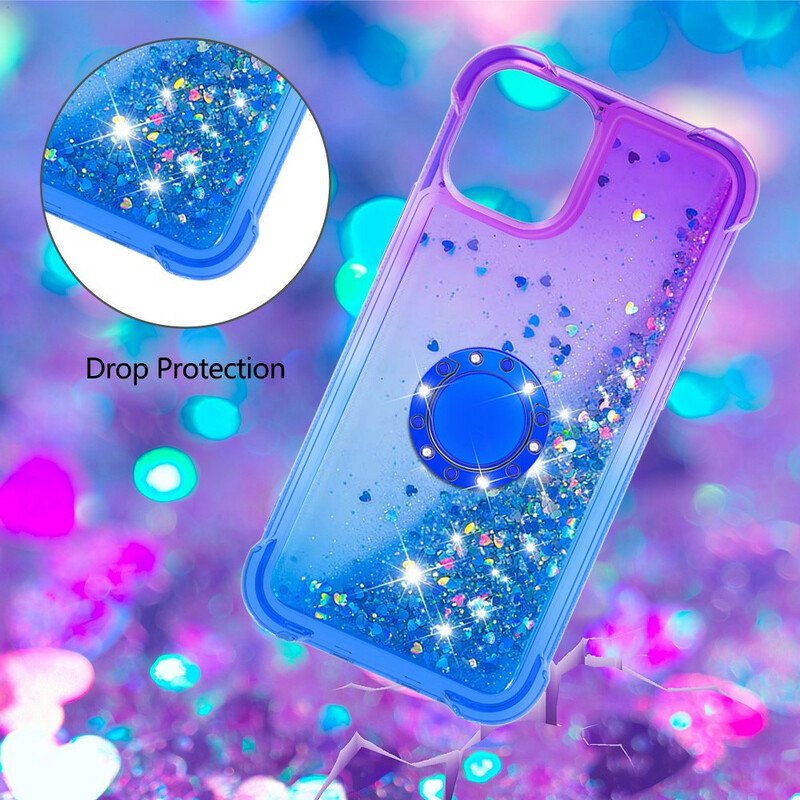 Skal iPhone 13 Pro Max Glitter Ring-bracket