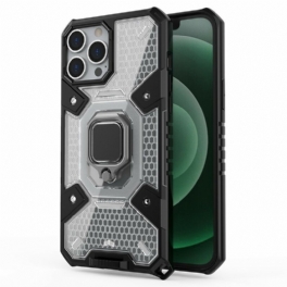 Skal iPhone 13 Pro Max Honeycomb Med Ring