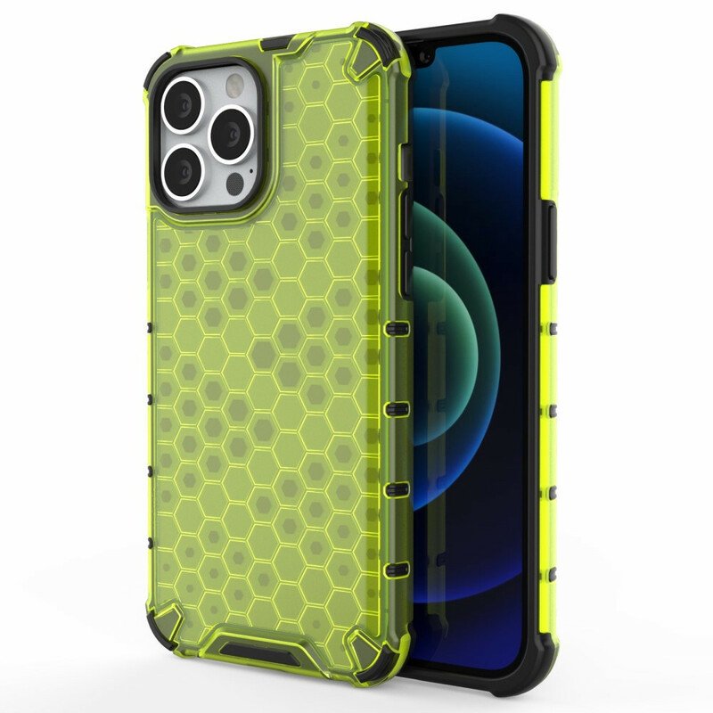 Skal iPhone 13 Pro Max Honeycomb Stil