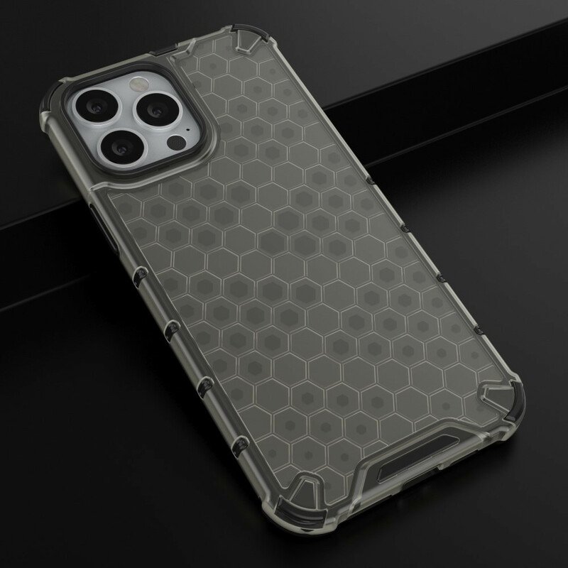 Skal iPhone 13 Pro Max Honeycomb Stil