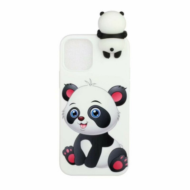 Skal iPhone 13 Pro Max Söt Panda 3d