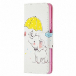 Folio-fodral Xiaomi Redmi Note 10 / 10S Baby Elefant