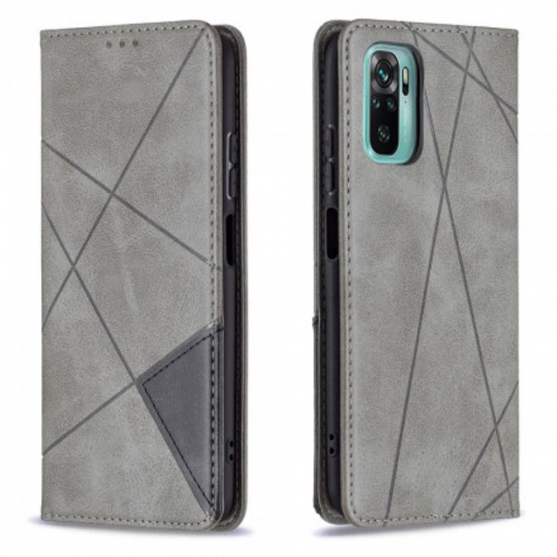 Folio-fodral Xiaomi Redmi Note 10 / 10S Läderfodral Artist Stil