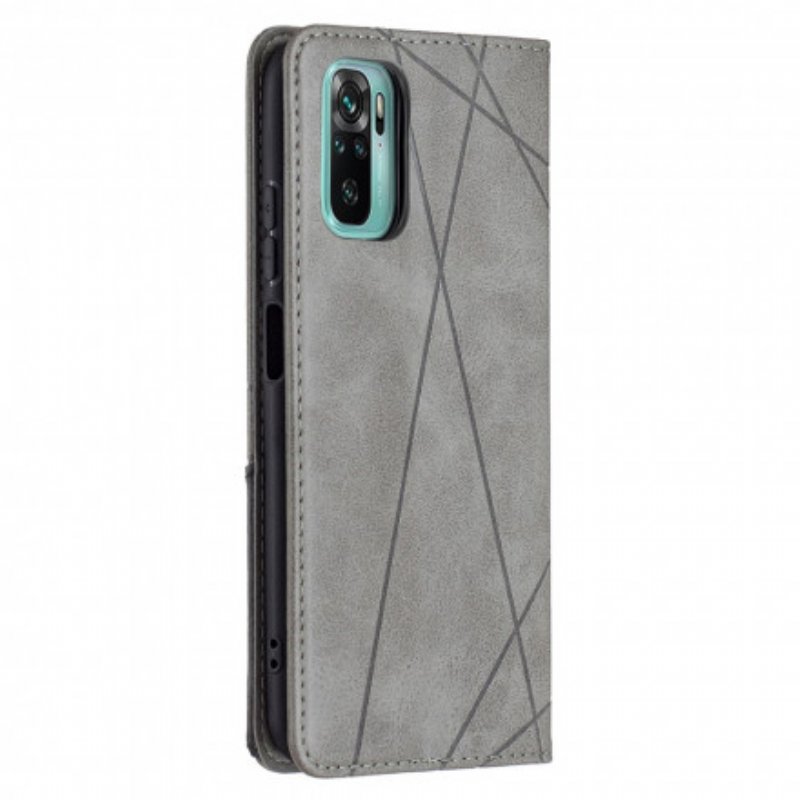 Folio-fodral Xiaomi Redmi Note 10 / 10S Läderfodral Artist Stil