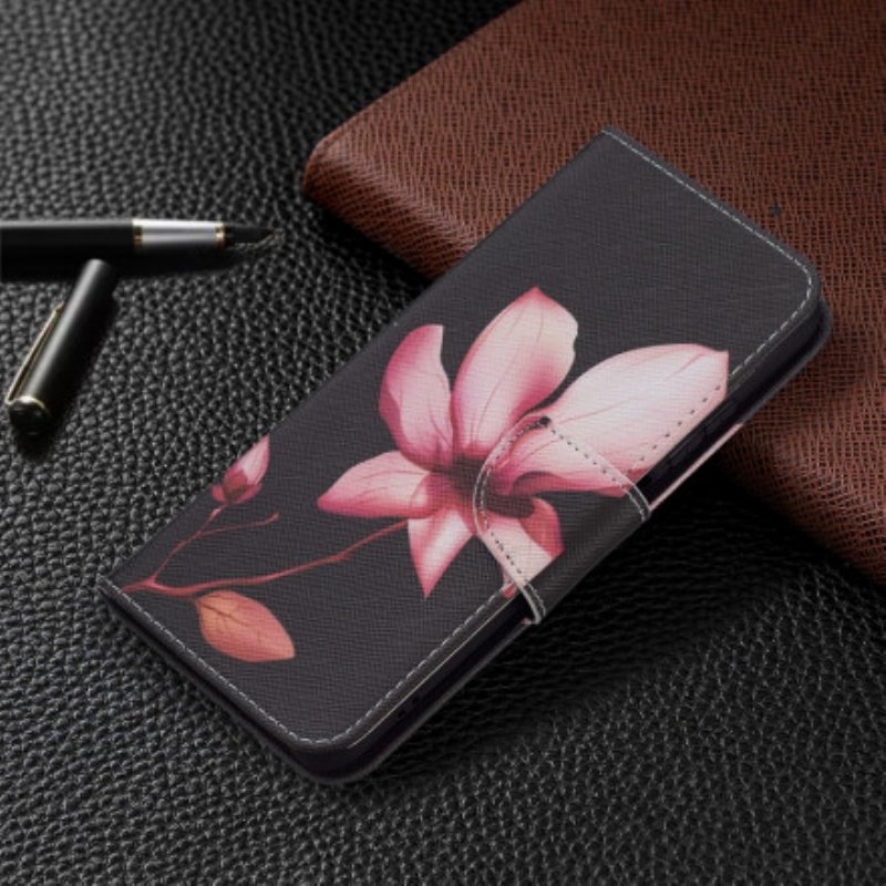 Folio-fodral Xiaomi Redmi Note 10 / 10S Rosa Blomma