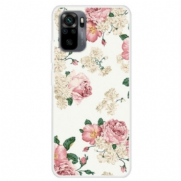 Skal Xiaomi Redmi Note 10 / 10S Liberty Blommor