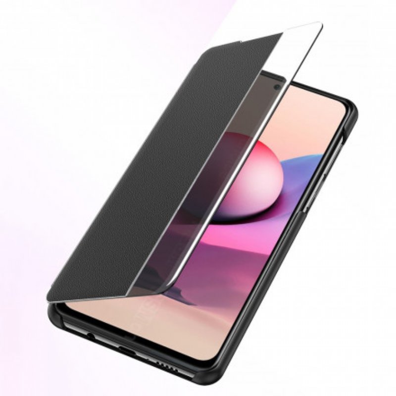 Skal Xiaomi Redmi Note 10 / 10S Premium Konstläder