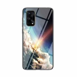 Skal Realme 7 Pro Skönhet Härdat Glas