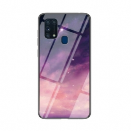 Skal Samsung Galaxy M31 Skönhet Härdat Glas