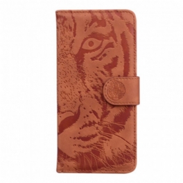 Fodral Motorola Edge 20 Tiger Face Print