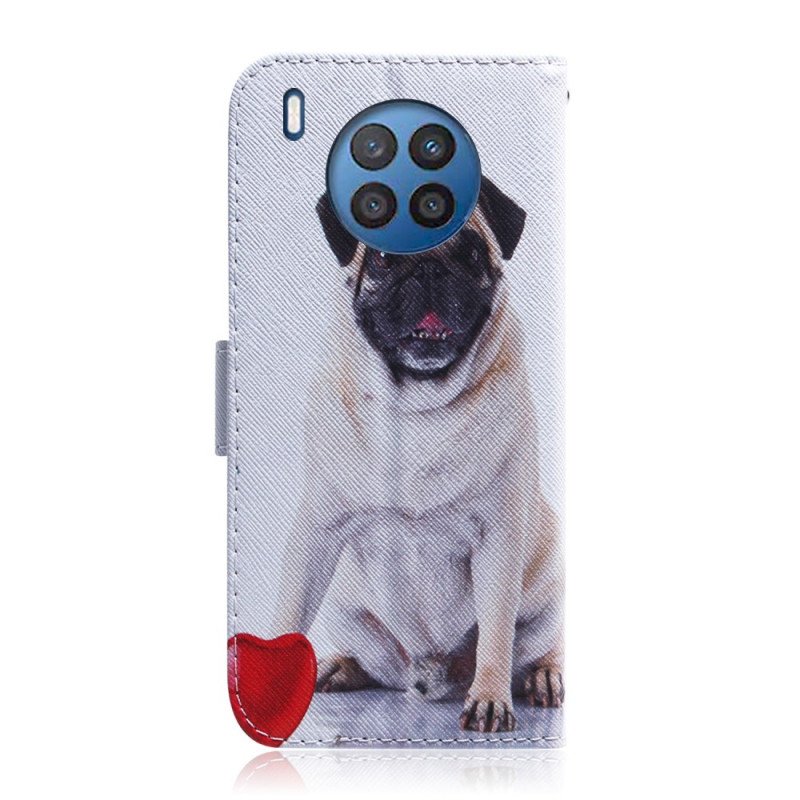 Fodral Huawei Nova 8i Mops Hund