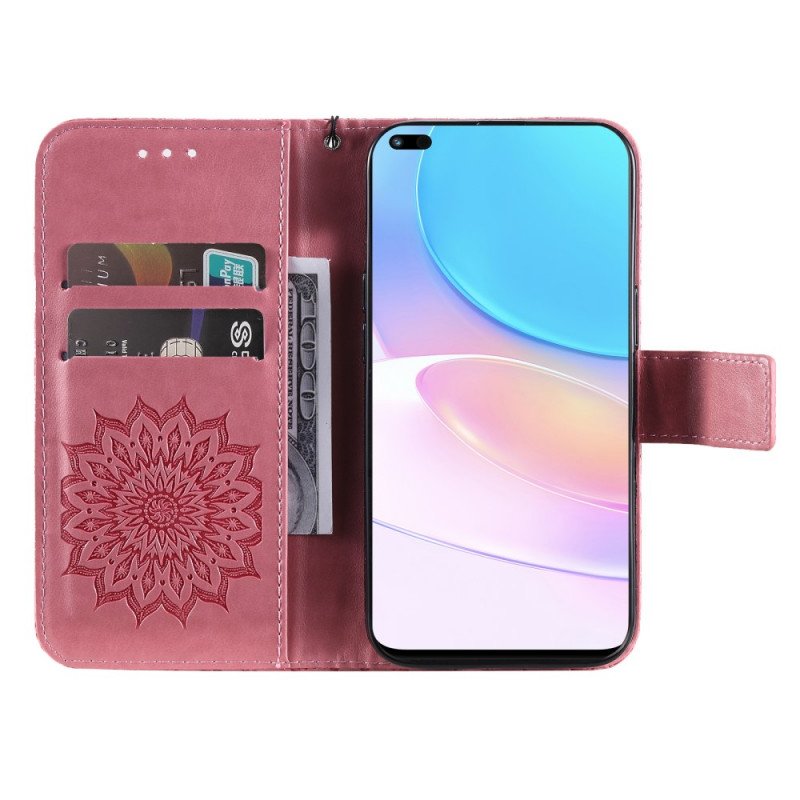 Fodral Huawei Nova 8i Solblomma