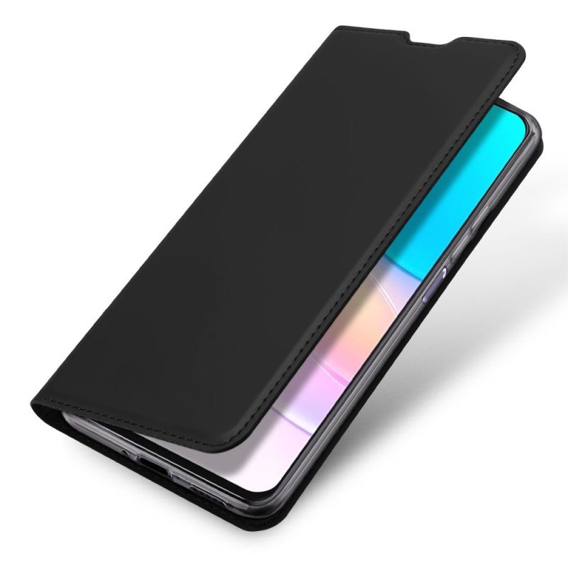 Folio-fodral Huawei Nova 8i Läderfodral Skin Pro Dux Ducis