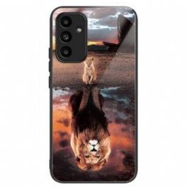 Skal Samsung Galaxy A15 5g Lionceau Dream Härdat Glas