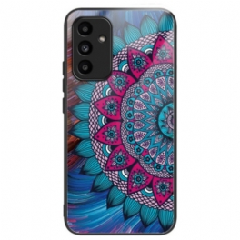 Skal Samsung Galaxy A15 5g Telefonfodral Mandala Härdat Glas