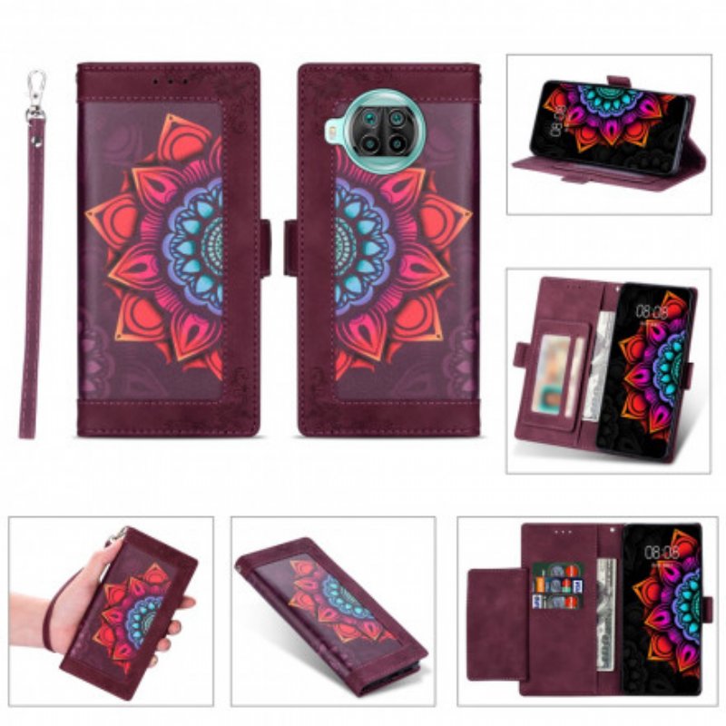 Fodral Xiaomi Redmi Note 9 Pro 5G Med Kedjar Strappy Mandala