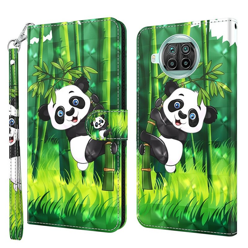 Fodral Xiaomi Redmi Note 9 Pro 5G Panda Och Bambu