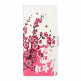 Fodral Xiaomi Redmi Note 9 Pro 5G Tropiska Blommor