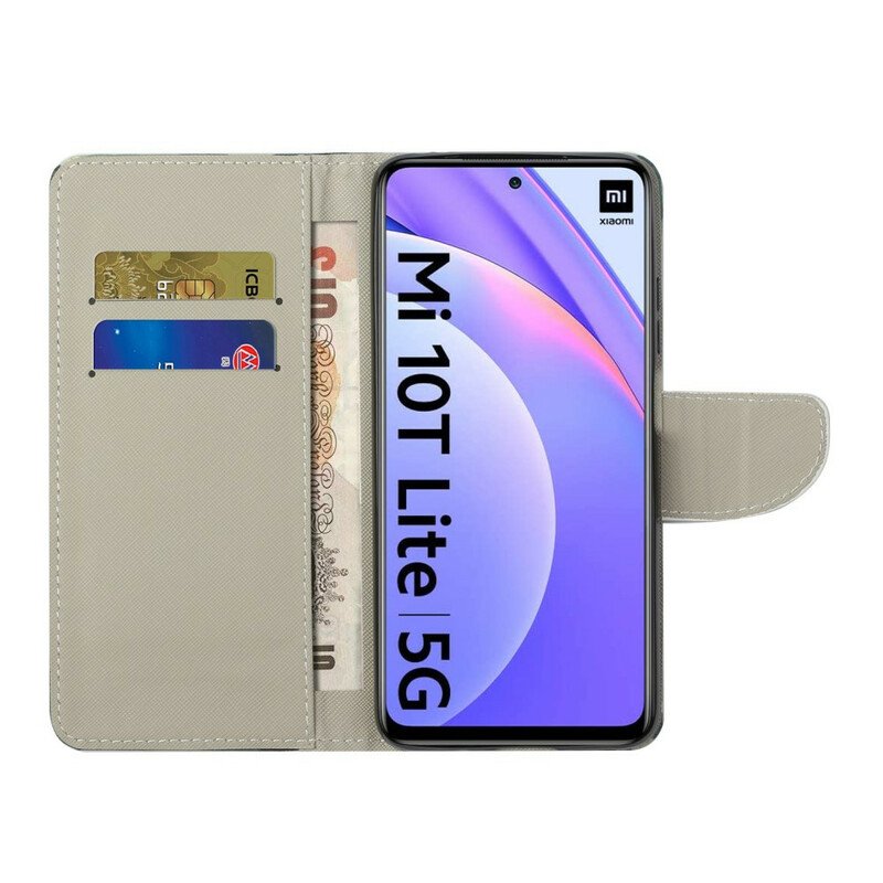 Folio-fodral Xiaomi Redmi Note 9 Pro 5G Kamouflage