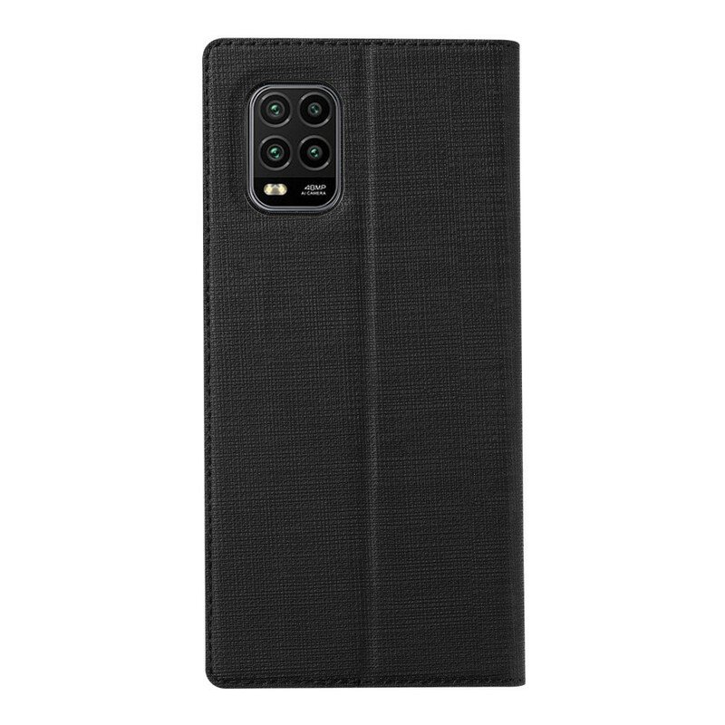 Folio-fodral Xiaomi Redmi Note 9 Pro 5G Läderfodral Strukturerad Vili Dmx