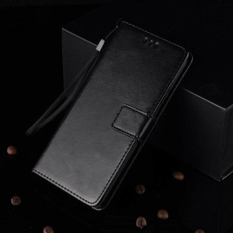 Läderfodral Xiaomi Redmi Note 9 Pro 5G Flashig Konstläder