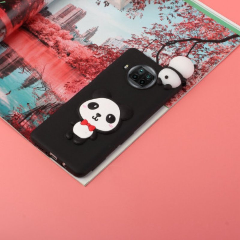 Mobilskal Xiaomi Redmi Note 9 Pro 5G Min Panda 3d