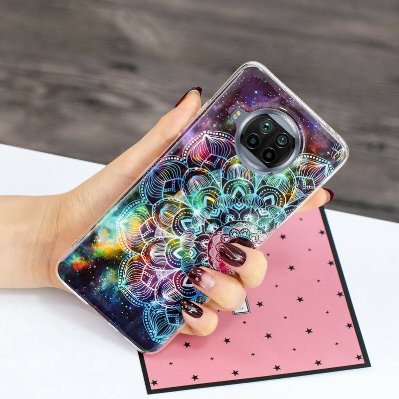 Mobilskal Xiaomi Redmi Note 9 Pro 5G Neonblommor