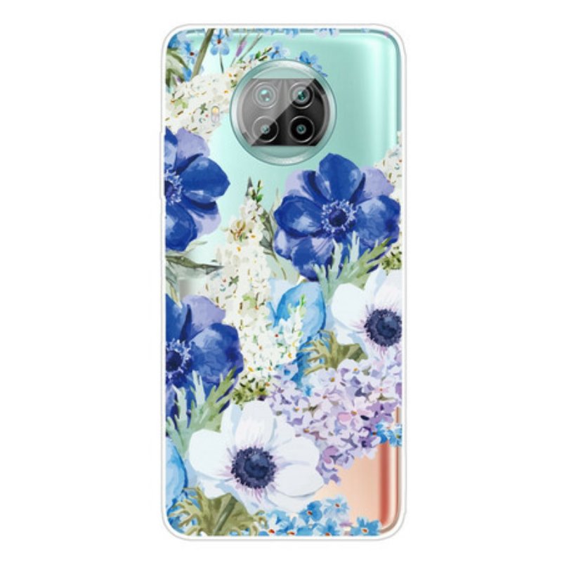 Skal Xiaomi Redmi Note 9 Pro 5G Akvarell Blommor