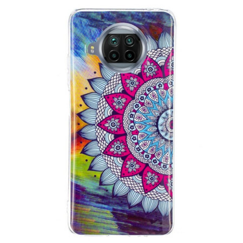 Skal Xiaomi Redmi Note 9 Pro 5G Fluorescerande Färgglada Mandala