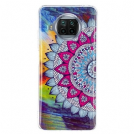 Skal Xiaomi Redmi Note 9 Pro 5G Fluorescerande Färgglada Mandala