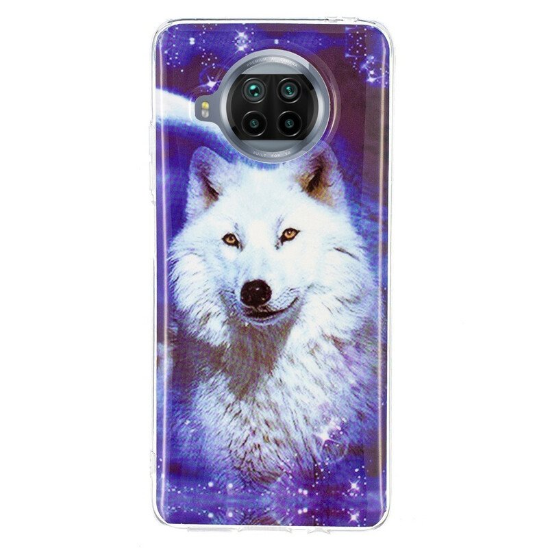 Skal Xiaomi Redmi Note 9 Pro 5G Fluorescerande Wolf Series