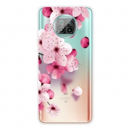 Skal Xiaomi Redmi Note 9 Pro 5G Små Rosa Blommor