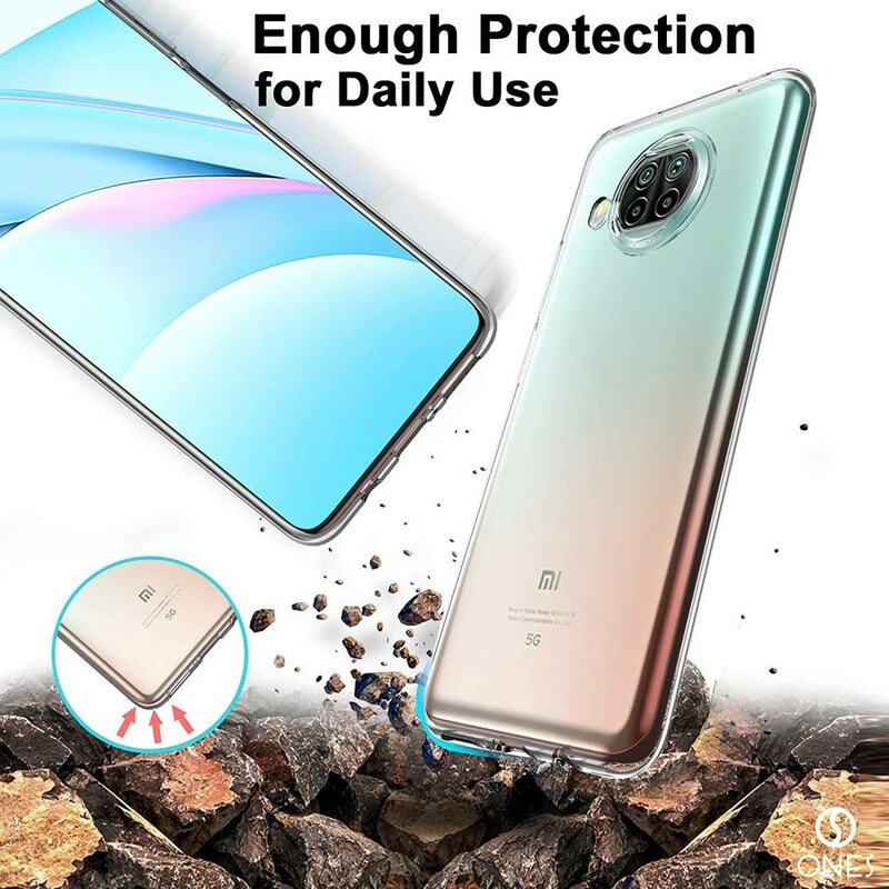 Skal Xiaomi Redmi Note 9 Pro 5G Transparent