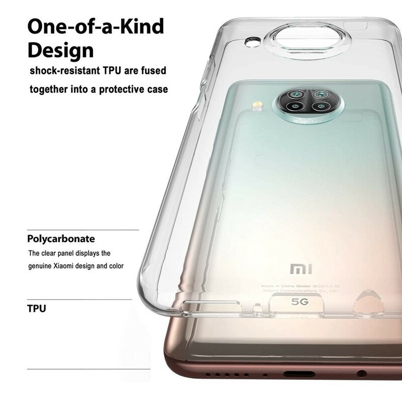 Skal Xiaomi Redmi Note 9 Pro 5G Transparent