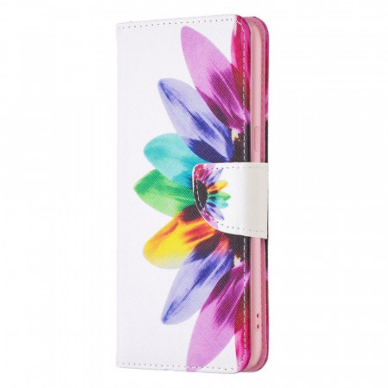 Folio-fodral Oppo Find X5 Akvarell Blomma